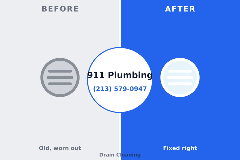 Before and after: plumbing repair Little River-Academy, TX